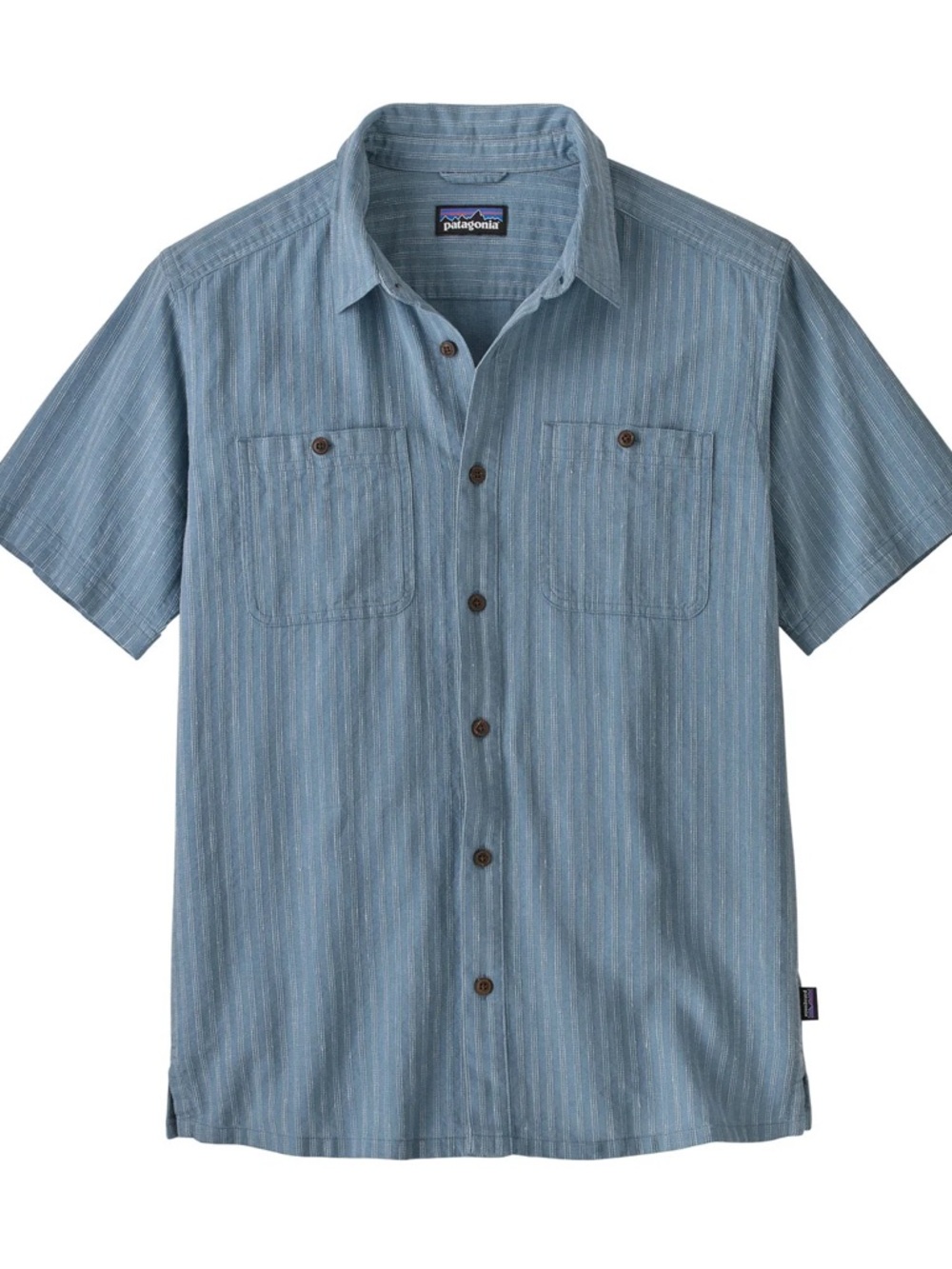 Patagonia Back Step button down Shirt hemp organic cotton